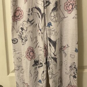 Floral and Character Print Pajama Pants